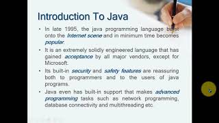 What is Java  Java Buzzwords  Java Characteristics  Java Features  Why java is secure [upl. by Adnerol]