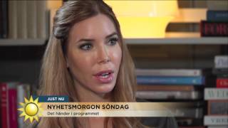 Tilde de Paula Eby träffar bunkerkvinnan  Nyhetsmorgon TV4 [upl. by Akehsay]