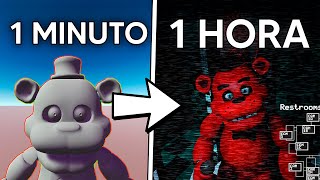 Eu Refiz FNAF Inteiro Em 1 HORA [upl. by Hawley]