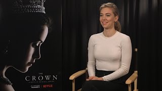 Interview with The Crowns Vanessa Kirby [upl. by Hamian]