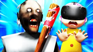 Escaping From GRANNY In VR BABY SIMULATOR [upl. by Summons]