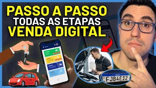 TRANSFERÊNCIA DE PROPRIEDADE DE VEÍCULO na CNH DIGITAL  PASSO A PASSO ETAPAS REQUISITOS TAXAS [upl. by Gnuh681]