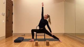 Seated Chair Yoga Class for Seniors  Adaptive Yoga Practice [upl. by Hengel]