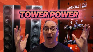 Arendal Sound 1723 Tower Speaker Review Discussion [upl. by Zsamot]