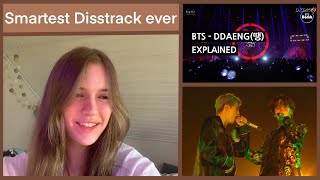 First Time Reaction To BTS  DDAENG ft Vocal Line  Explaination [upl. by Namijneb]