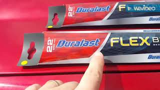 Duralast Flex Wiper Blades from AutoZone  Skip to 400 to see the start of the install duralast [upl. by Pals]