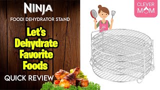 Ninja Foodi Dehydrator Stand  Let’s dehydrate favorite foods [upl. by Ydor330]