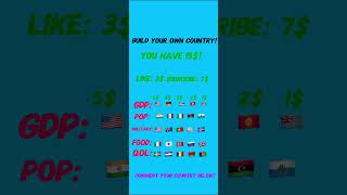 Build your own country geography country earth shorts [upl. by Toms]