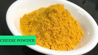 How to make cheese powder at home  Homemade Cheese Powder [upl. by Isdnyl]