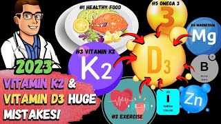 The HUGE 50 Vitamin K2 Vitamin D3 Magnesium amp Calcium MISTAKES [upl. by Jer836]