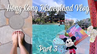 Hong Kong Disneyland Vlog 🇭🇰 Disney Solo Trip ✈️ staycation going back to Korea amp Japan [upl. by Eatnod]