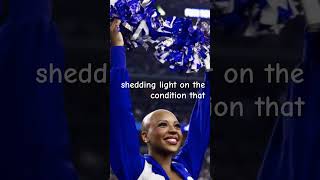 Dallas Cowboys Cheerleader Inspires by Performing Without Wig for Alopecia Awareness dallas texas [upl. by Atikahc]