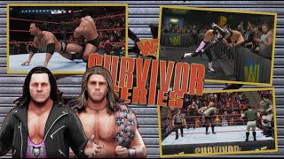 WWF Survivor Series 97 WWE 2K [upl. by Loats]