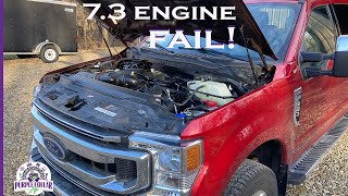 Ford 73 Godzilla engine failure  camshaft and lifter delamination [upl. by Akedijn351]