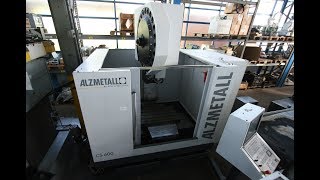 Alzmetall CS600 CNC 3Axis VMCBAZ Renishaw Ball Bar Test Kreisformtest [upl. by Aronoel476]