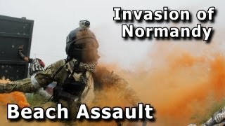 Beach Assault  Invasion of Normandy  Skirmish USA ION 2013 [upl. by Yenahc]