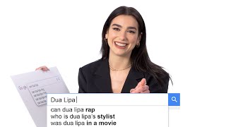 Dua Lipa Answers the Webs Most Searched Questions  WIRED [upl. by Lindsy]