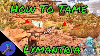 Ark Survival Ascended Taming a Lymantria in Scorched Earth Guide [upl. by Cello]