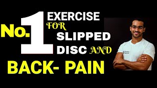 Single most effective Exercise for Back pain  Slipped Disc Recovery Exercise [upl. by Janifer]