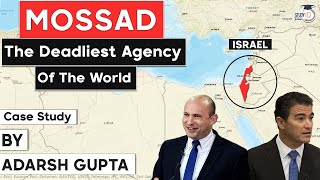 MOSSAD Israeli Intelligence Agency One of the most powerful spy agencies in the world Defence UPSC [upl. by Ojyllek]