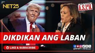 US election dikdikan ang laban  ASPN [upl. by Ylerebmik376]