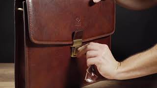 FullGrain Leather Briefcase  The Sound of the Mountain  Time Resistance Official Video [upl. by Hendricks]