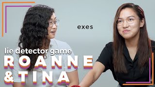 Exes Roanne and Tina Play a Lie Detector Drinking Game  Filipino  Rec•Create [upl. by Verla]