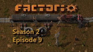 Factorio Ep9  Factorissimo Advanced Oil and Trains  Lets Play 013 Season 2 [upl. by Aletsirc]