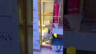 Profile light installation work electrical elctrician homewiring [upl. by Cyril906]