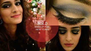 Bold New Years makeup tutorial [upl. by Beisel698]