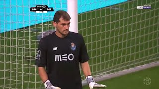 Iker Casillas Vs Sporting Braga Away 201718 [upl. by Tavi59]