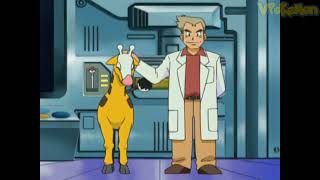 Girafarig attacks Professor Oak  Professor Oak Funny Moments [upl. by Acinorej661]