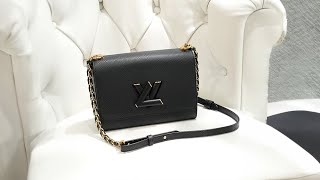 LOUIS VUITTON ツイスト MM エピ ノワール ブラック M57517 [upl. by Mairim]