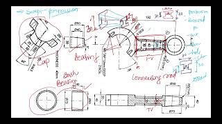 How to Model connecting rod and its other parts  Video  I [upl. by Attenov]