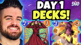 My Top 8 AWESOME DECKS To Play On Day 1 Of The NEW META  Top 100 Decks  Post 927 OTA [upl. by Acnalb]