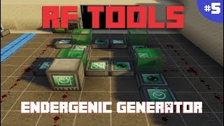 RF TOOLS 1122  PARTE 5 ENDERGENIC GENERATOR  MINECRAFT MOD [upl. by Onateyac]