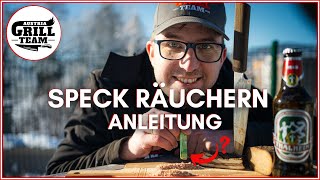 Speck räuchern  1 zu 1 Anleitung [upl. by Akanke]