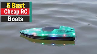 Top 5 Best Cheap RC Boats in 2024 [upl. by Noirod235]