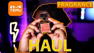 Should you buy fragrances from TEMU Baccarat 540 clone  Tom Ford Clone [upl. by Saucy123]