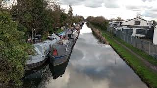 The Grand Union Canal is a perfect mirror in Langley [upl. by Yeslek]