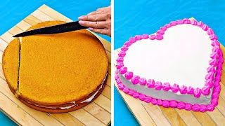 FORMAS FÁCILES DE DECORAR PASTELES COMO UN PROFESIONAL  DULCES CONSEJOS PARA TODA LA FAMILIA [upl. by Eimia220]