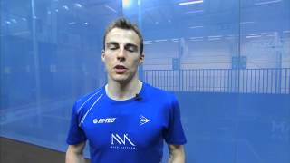 Nick Matthew Squash Coaching Tips Part 2  The Serve [upl. by Callista]