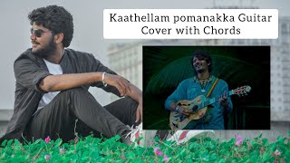 Kaathellam poomanankka  Guitar Cover with Chords  Gypsy  Pradeep kumar santhoshnarayanan  Tamil [upl. by Araik78]