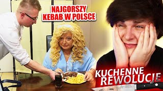 MAGDA GESSLER i NAJGORSZY KEBAB W PL  Kuchenne Rewolucje [upl. by Marceau]