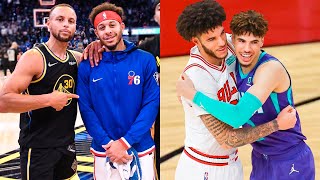 NBA quotReal Brothers 🔥quot MOMENTS [upl. by Emera]