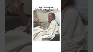 🔥 Check out People After Anesthesia  reels viral explore people anesthesia nurce medical [upl. by Elicec717]