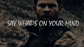 SAY WHATS ON YOUR MIND MILITARY MOTIVATION 2024 HD [upl. by Norbert178]