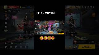 free fire mxa kl vip 143 [upl. by Jobe503]