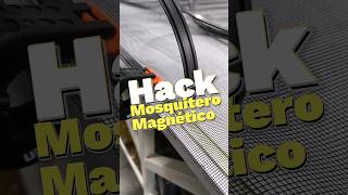 Hack para colocar imán fácil y seguro mosquitero mosquiteromagnetico [upl. by Llerdnod]