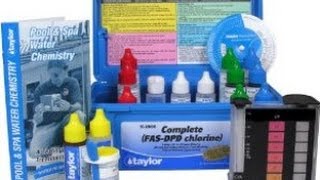 BEST POOL WATER TEST KIT  WHICH KIND IS IT [upl. by Ellekcim361]